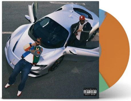 Larry June -  Until Night Comes (2025) (Limited Edition Green Blue & Orange Tri-Colour Vinyl LP)