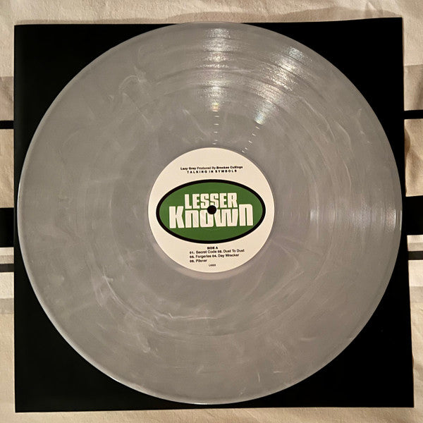 Lazy Grey x Brookes Cullings – Talking In Symbols (2023) (Limited Edition Goey Bag Clear Colour Vinyl LP)