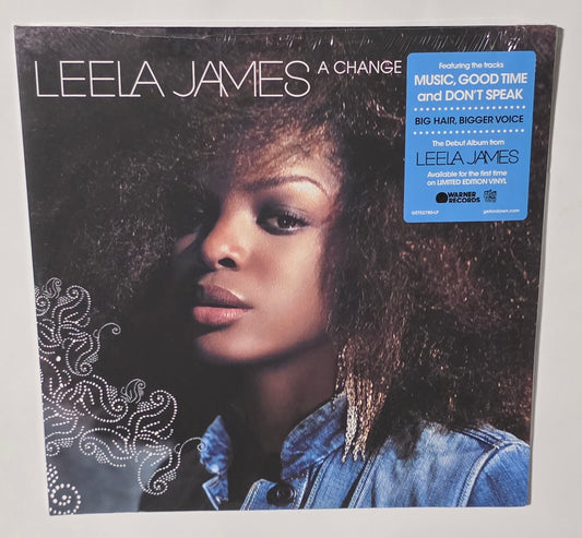 Leela James - A Change Is Gonna Come (2025 Reissue) (Limited Edition Golden Pearl Colour Vinyl LP)