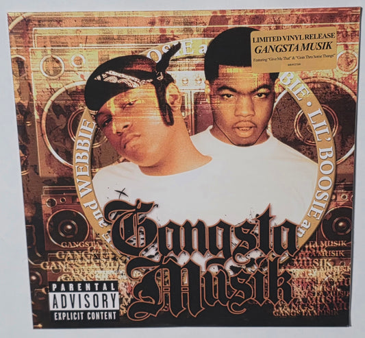Lil' Boosie & Webbie – Gangsta Musik (2025) (Limited Edition Vinyl LP)