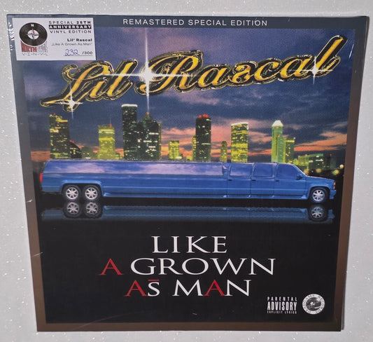 Lil' Rascal – Like A Grown As Man (2021 Reissue) (Limited Edition Vinyl LP)