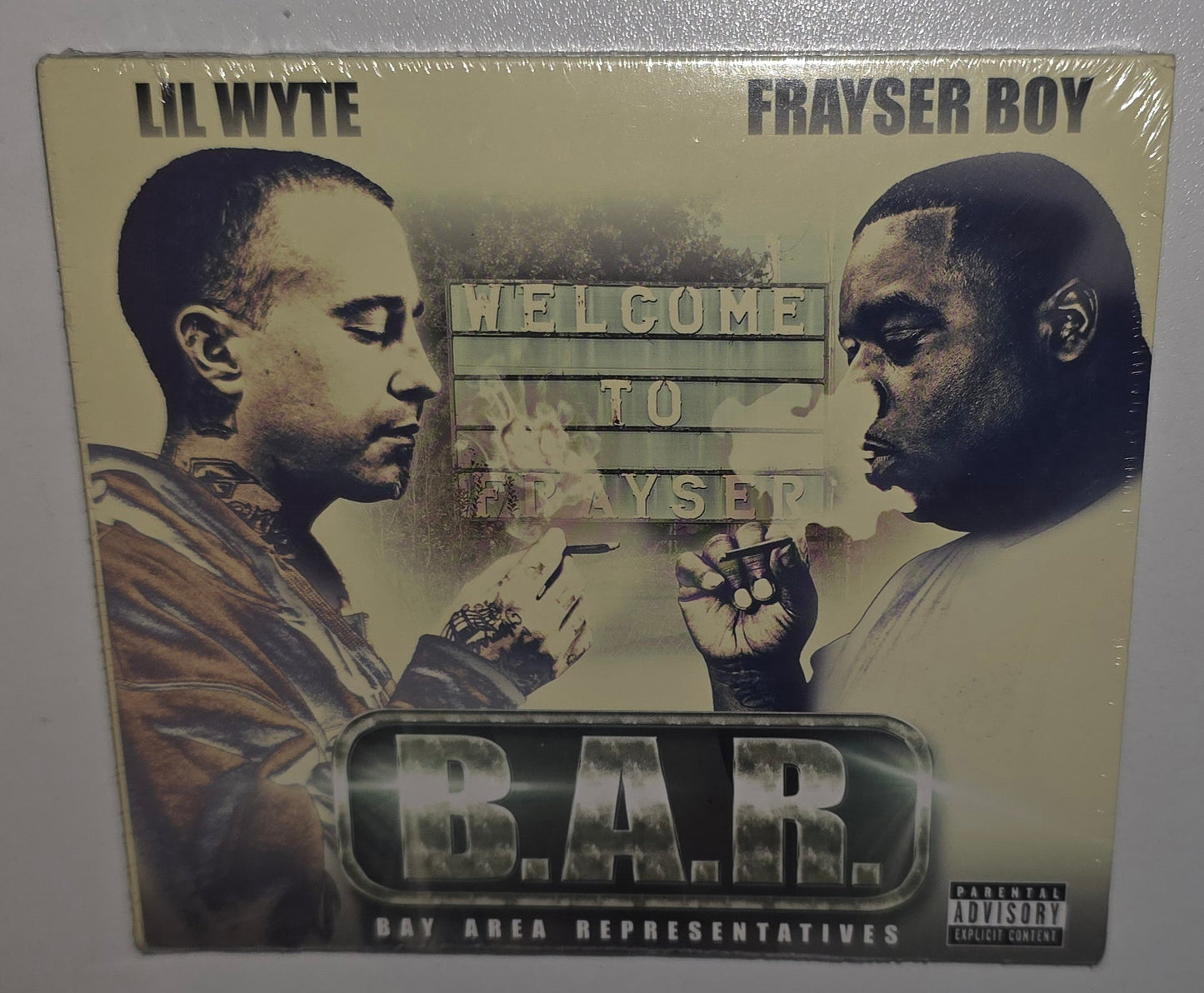 Lil' Wyte & Frayser Boy - B.A.R. (2014) (CD)