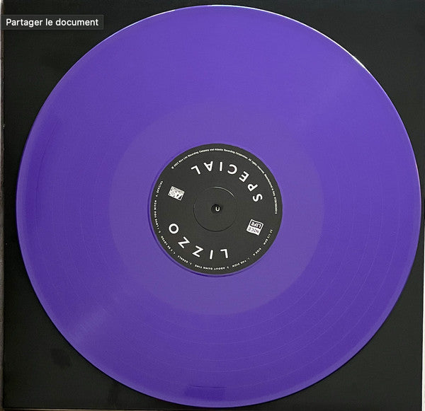 Lizzo – Special (2022) (Limited Edition Grape Colour Vinyl LP)