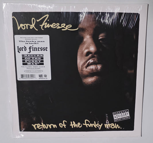 Lord Finesse - Return Of The Funky Man (2025 Reissue) (Limited Edition Splatter Colour Vinyl LP)