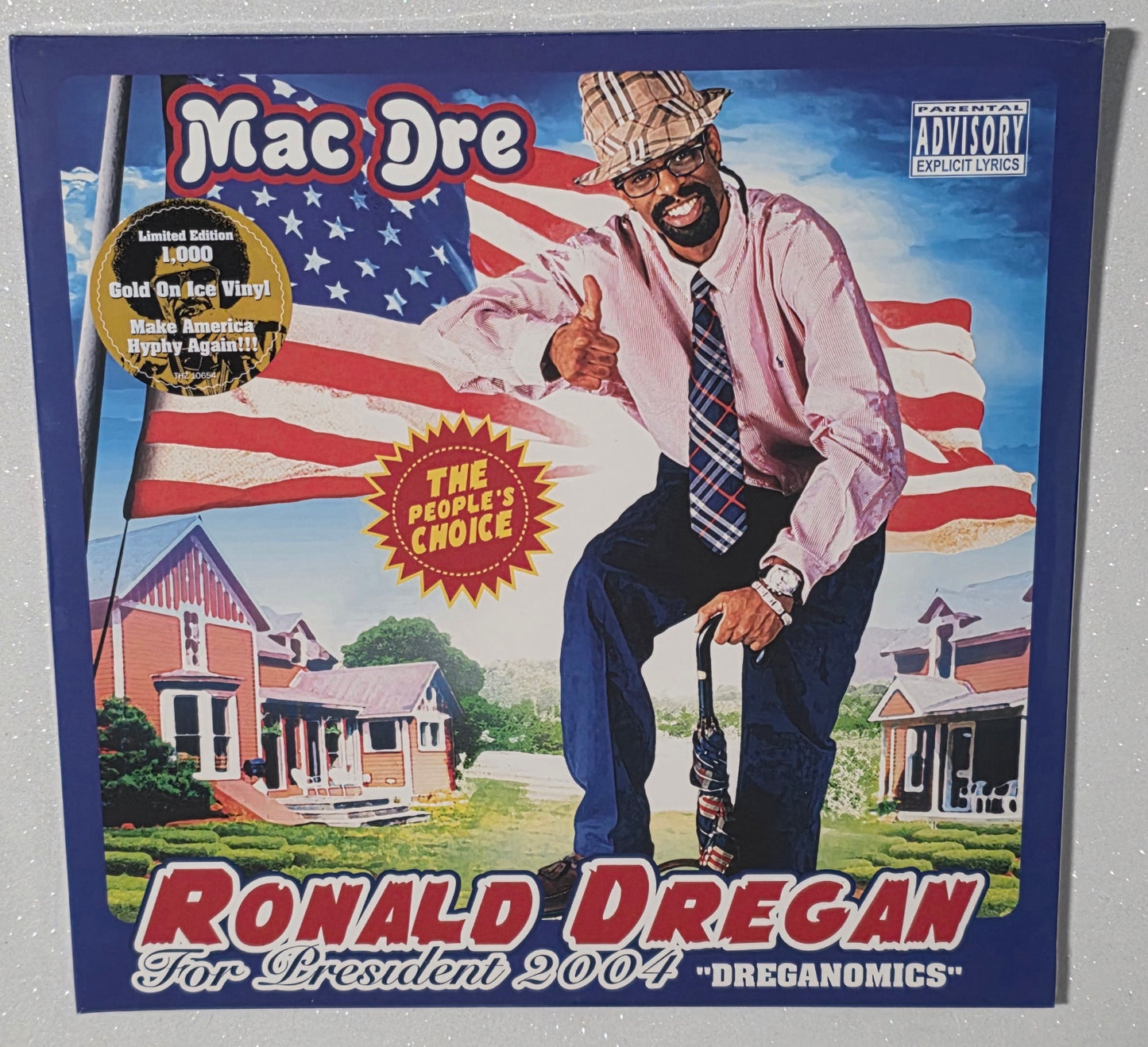 Mac Dre – Ronald Dregan: Dreganomics (2026 Reissue) (Limited Edition Gold On Ice Colour Vinyl LP)