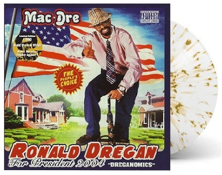 Mac Dre – Ronald Dregan: Dreganomics (2026 Reissue) (Limited Edition Gold On Ice Colour Vinyl LP)