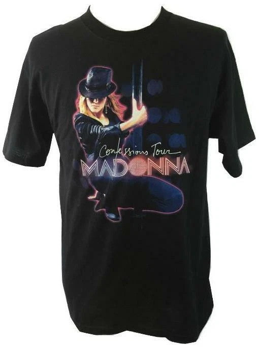 Madonna Confessions Tour "Pole Dance" Officially Licensed Adult Unisex T-shirt