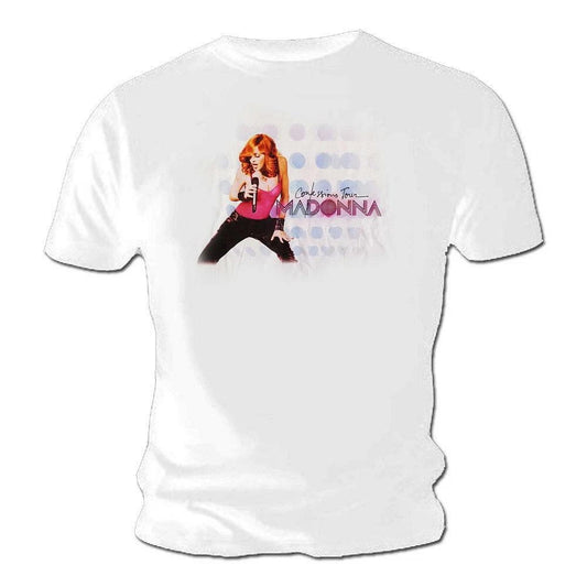 Madonna Confessions Tour Officially Licensed Adult Unisex White T-shirt
