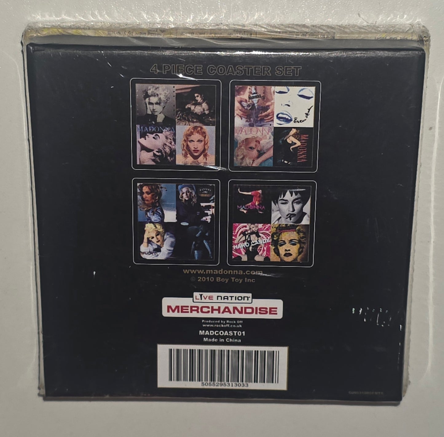 Madonna Officially Licensed Drink Coaster Set (4 Pack)