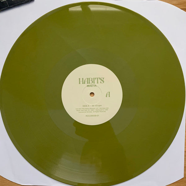 Maeta – Habits (2021) (Limited Edition Green Colour Vinyl LP)