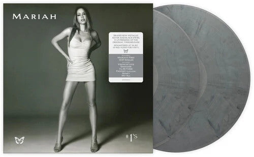 Mariah Carey - #1's (2024 Reissue) (Limited Edition Metallic Silver & Black Swirl Colour Vinyl LP)