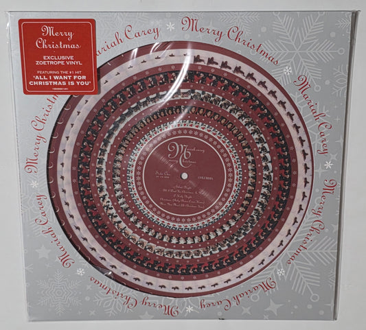 Mariah Carey – Merry Christmas (2024) (Limited Edition Zoetrope Picture Disc Vinyl LP)