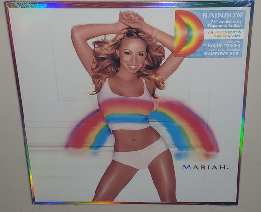 Mariah Carey -  Rainbow: 25th Anniversary Expanded Edition (2024) (Limited Edition Rainbow Colour Vinyl LP)