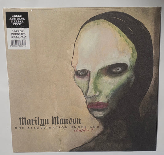 Marilyn Manson – One Assassination Under God (Chapter 2) (2026) (Limited Edition Green & Blue Marble Colour Vinyl LP)