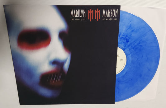 Marilyn Manson – The Golden Age Of Grotesque (2019) (Limited Edition Blue & White Marble Colour Vinyl LP)