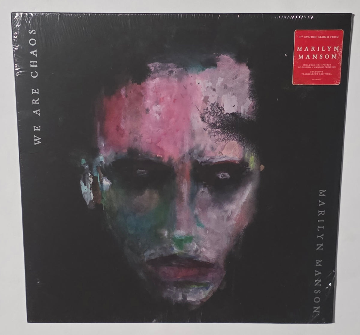Marilyn Manson – We Are Chaos (2022) (Limited Edition Translucent Red Colour Vinyl LP)