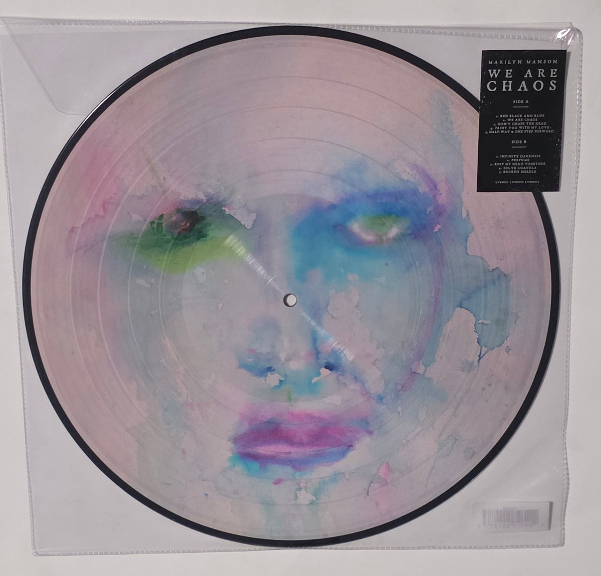 Marilyn Manson – We Are Chaos (2022) (Limited Edition Snot Eye Picture Disc Vinyl LP)