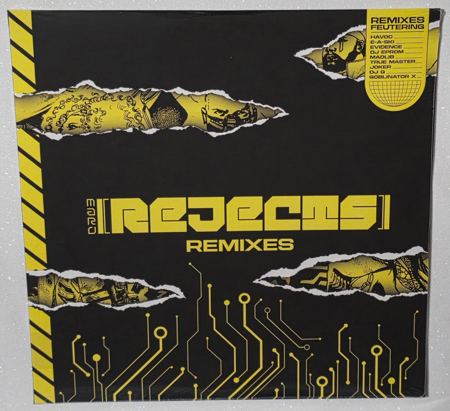 Maro – Rejects Remixes (2026) (Limited Edition Translucent Yellow with Black Splatter Colour Vinykl LP)