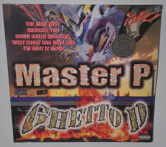 Master P – Ghetto D (2017 Reissue) (Limited Edition Orange Crush Colour Vinyl LP)