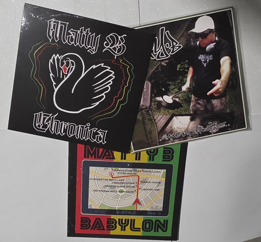 Matty B - 3x Album Bundle [Simple But Effective + Chronica + Babylon] (Vinyl LP Lot)