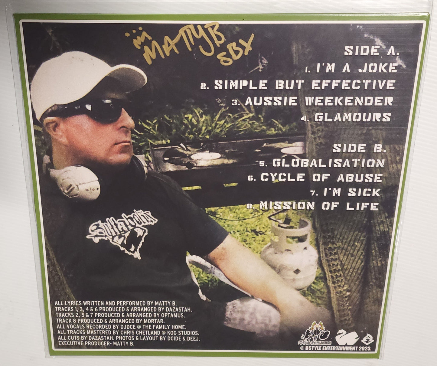 Matty B - Simple But Effective (2024) (Autographed Vinyl LP)