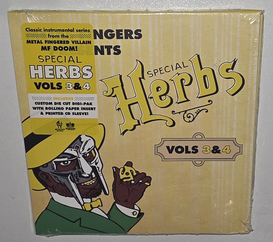 Metal Fingers – Special Herbs Vols 3 & 4 (2025 Reissue) (Limited Edition CD)