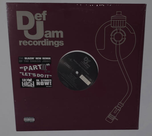 Method Man & Redman ‎– Part II Remix / Let's Do It (2002) (12" Vinyl Single)