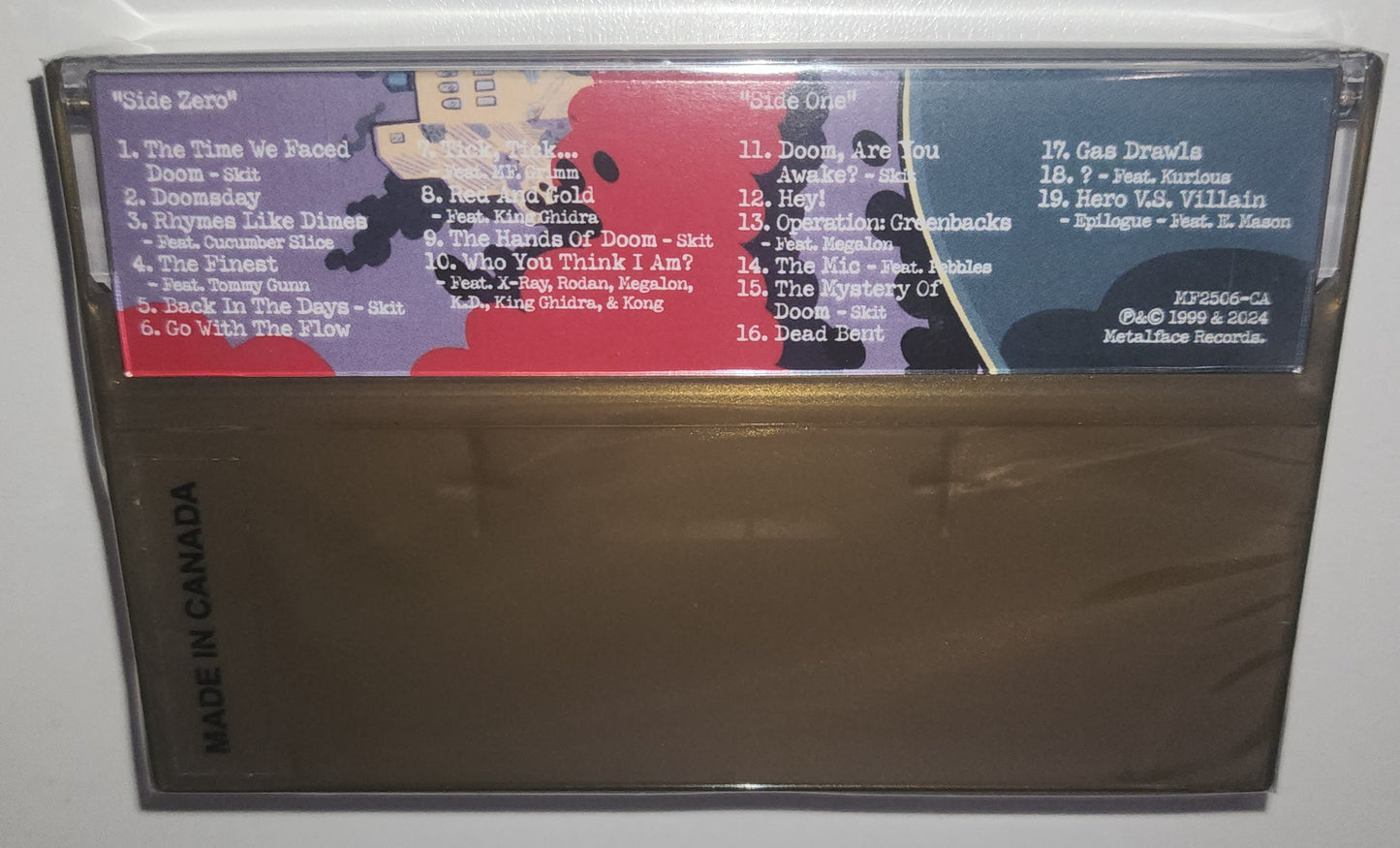 MF Doom – Operation: Doomsday (2024 BF RSD) (Limited Edition Gold Cassette Tape)