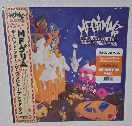 MF Grimm - The Hunt For The Gingerbread Man (2025 Reissue) (Limited Edition Creamsicle Colour Vinyl LP)