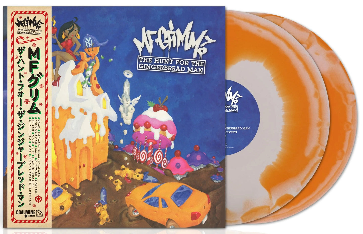 MF Grimm - The Hunt For The Gingerbread Man (2025 Reissue) (Limited Edition Creamsicle Colour Vinyl LP)