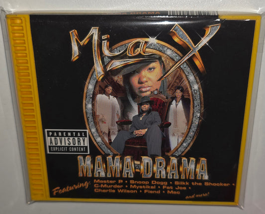 Mia X – Mama Drama (1998) (Limited Edition Yellow Q-Pack Case CD)