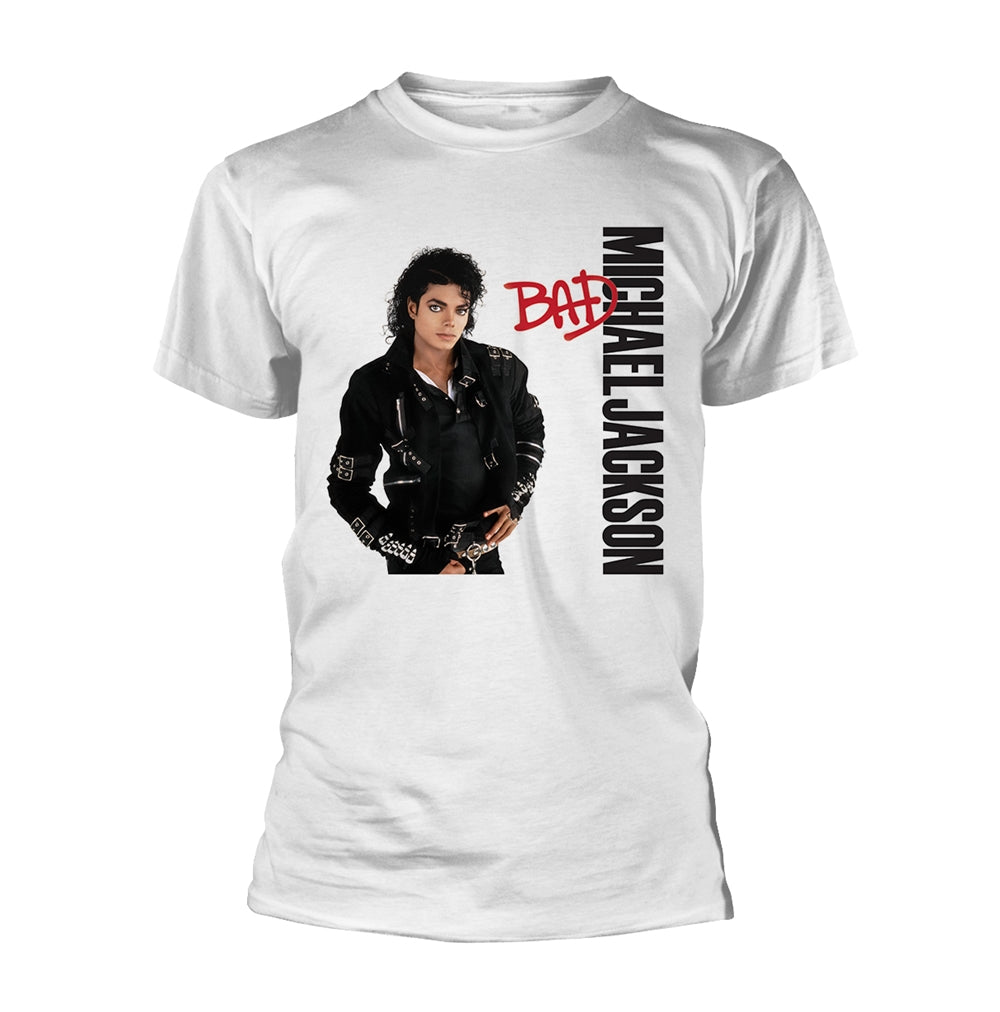 Michael Jackson "Bad Album Cover" Officially Licensed Adult Unisex T-Shirt