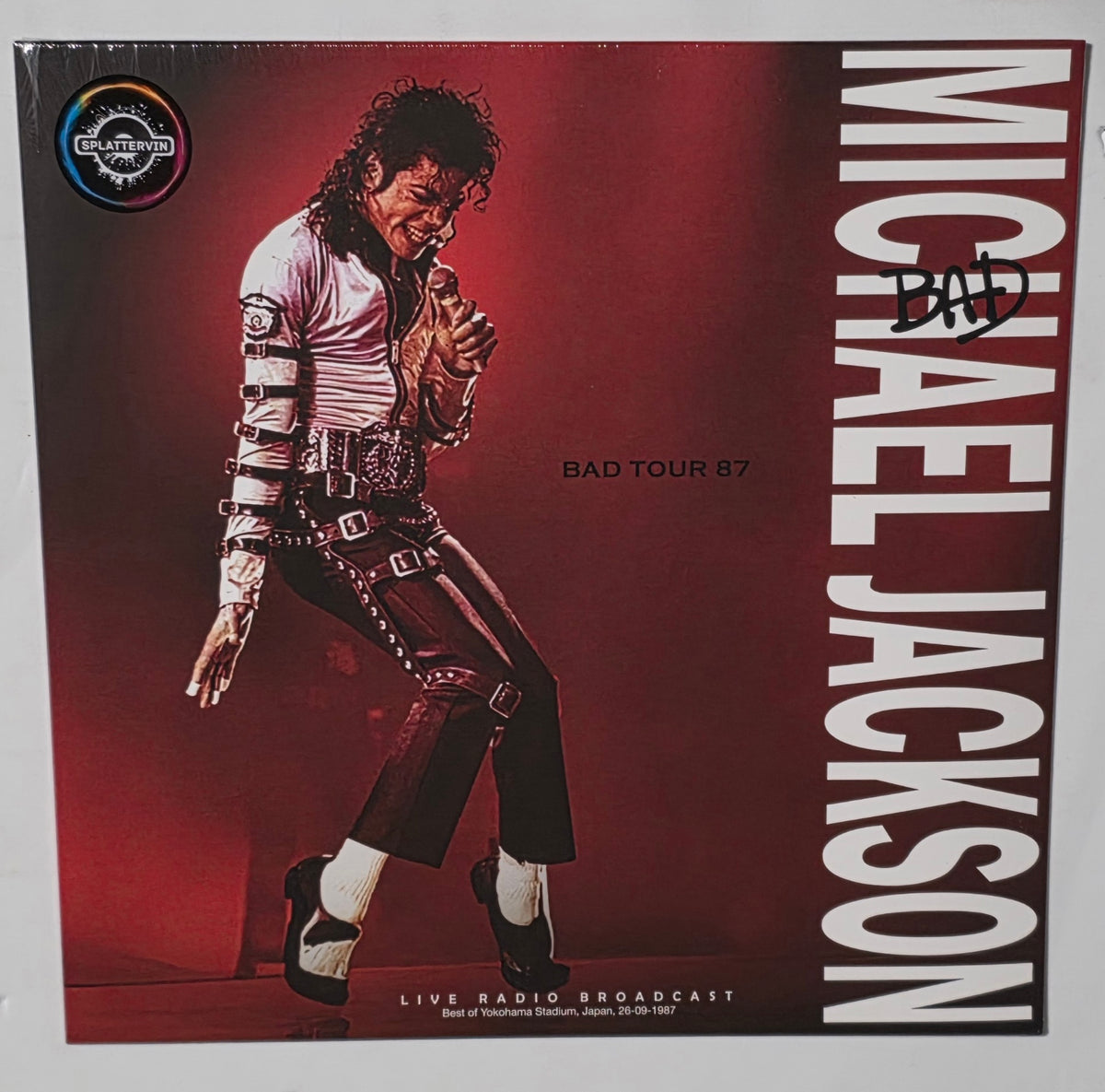 Michael Jackson – Bad Tour 87 (2026) (Limited Edition Splatter Colour Vinyl LP)