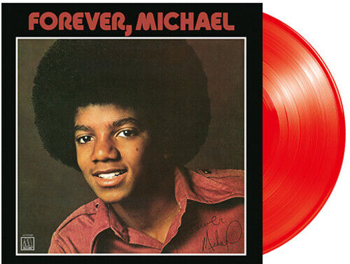 Michael Jackson - Forever, Michael (2026 Reissue) (Limited Edition Red Colour Vinyl LP)