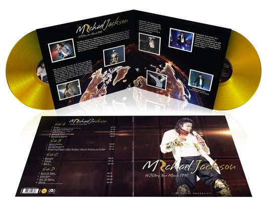 Michael Jackson – HIStory Tour Manila 1996 (2024) (Limited Edition Gold Colour Vinyl LP)