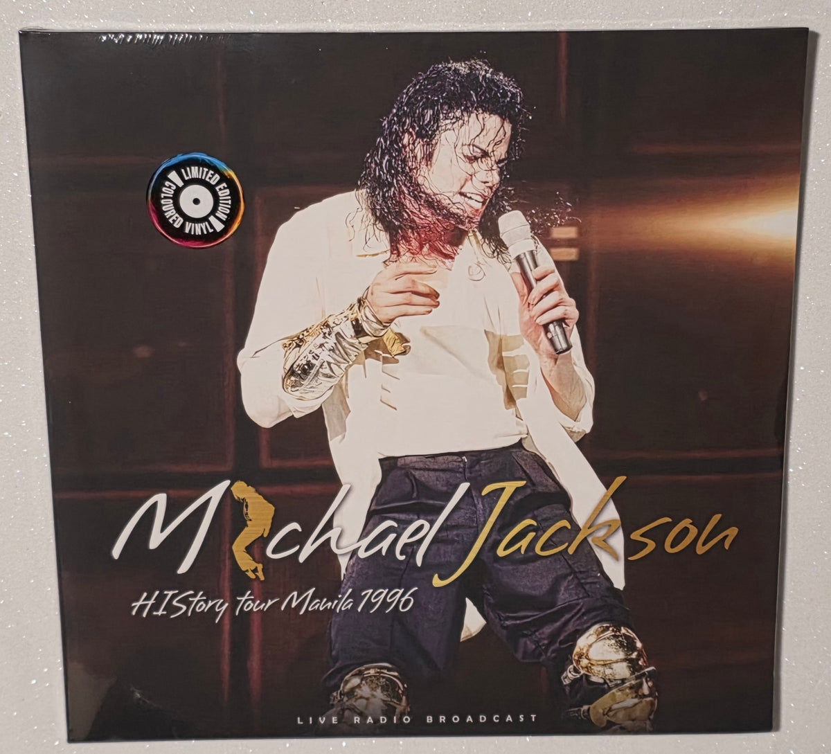 Michael Jackson – HIStory Tour Manila 1996 (2024) (Limited Edition Gold Colour Vinyl LP)
