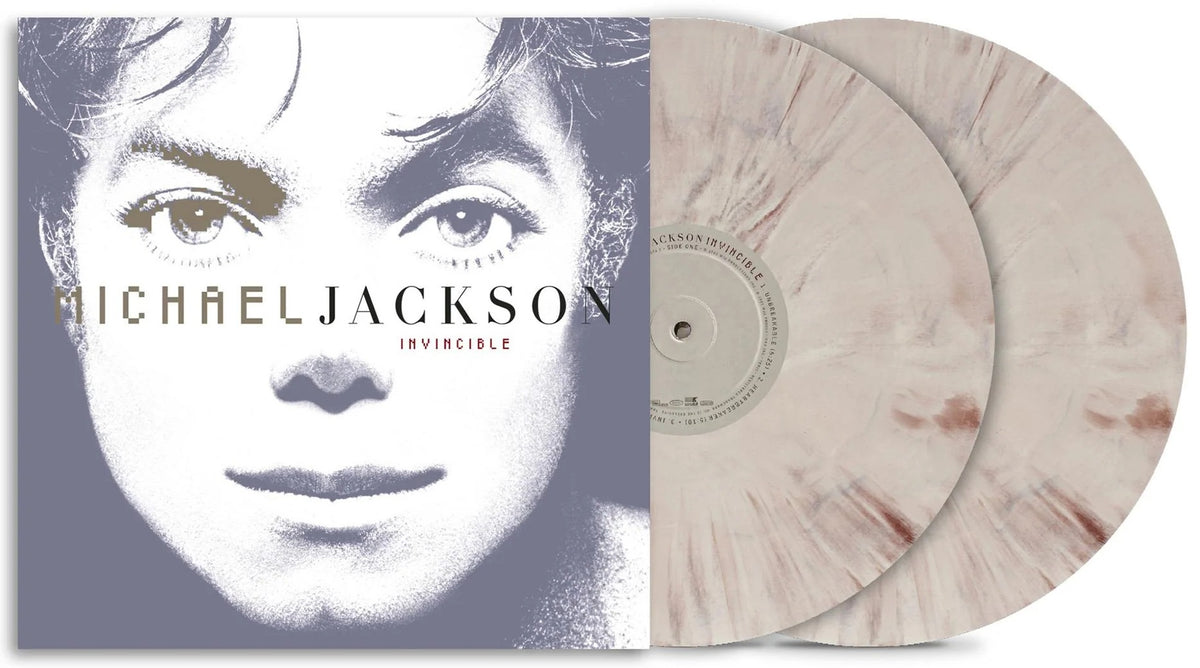 Michael Jackson: Invincible: 25th Anniversary Edition (2026 Reissue) (Limited Edition Stone Grey Marble Colour Vinyl LP)