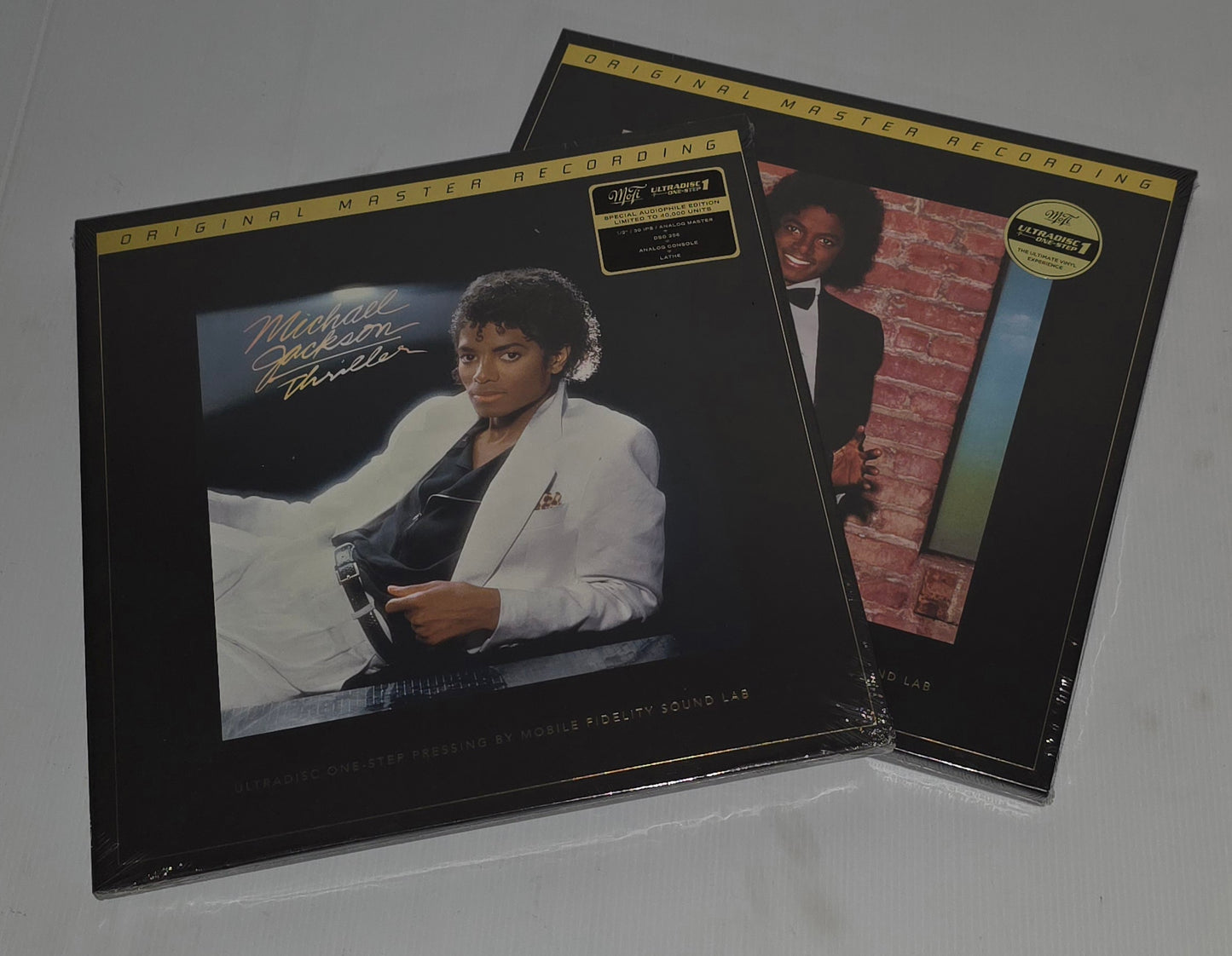 Michael Jackson - Off The Wall + Thriller (Mobile Fidelity Ultra Disc One Step) (Limited Edition Vinyl LP Lot)