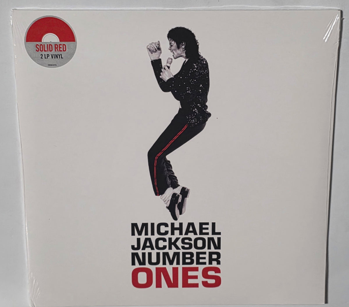 Michael Jackson - Number Ones (2026 Reissue) (Limited Edition Opaque Red Colour Vinyl LP)