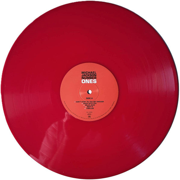 Michael Jackson - Number Ones (2026 Reissue) (Limited Edition Opaque Red Colour Vinyl LP)