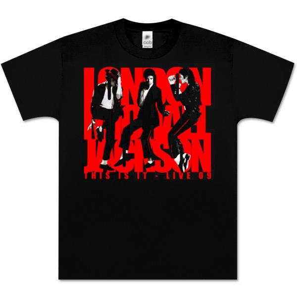 Michael Jackson "This Is It Live '09" Vintage Officially Licensed Adult Unisex T-Shirt