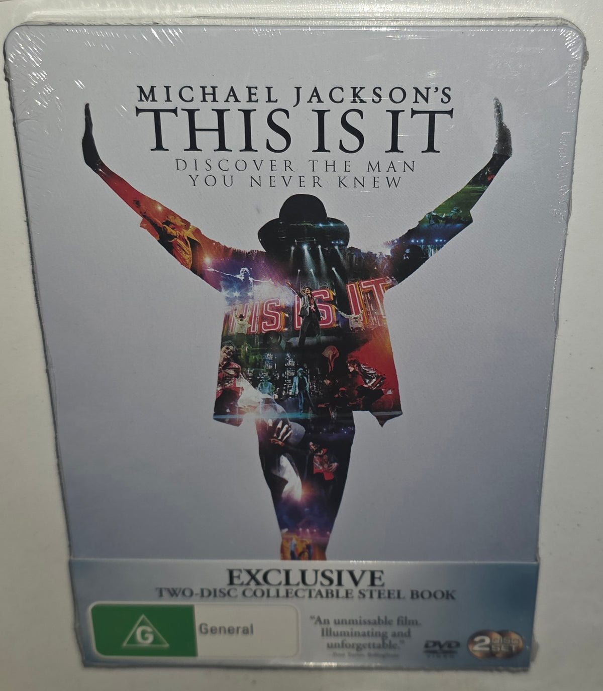 Michael Jackson – This Is It (2010) (Limited Edition Steelbook R4 DVD)
