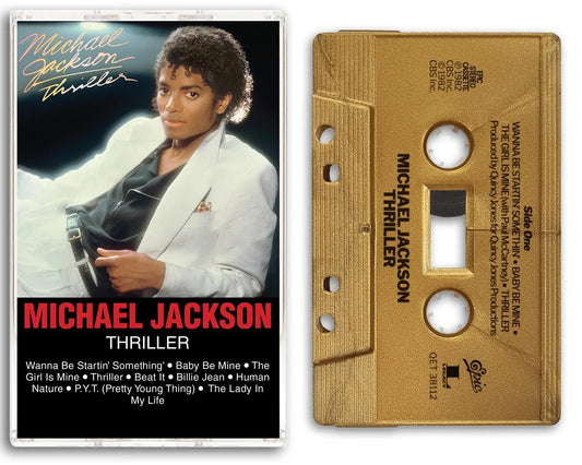 Michael Jackson - Thriller (2026 Reissue) (Limited Edition Metallic Gold Cassette Tape)