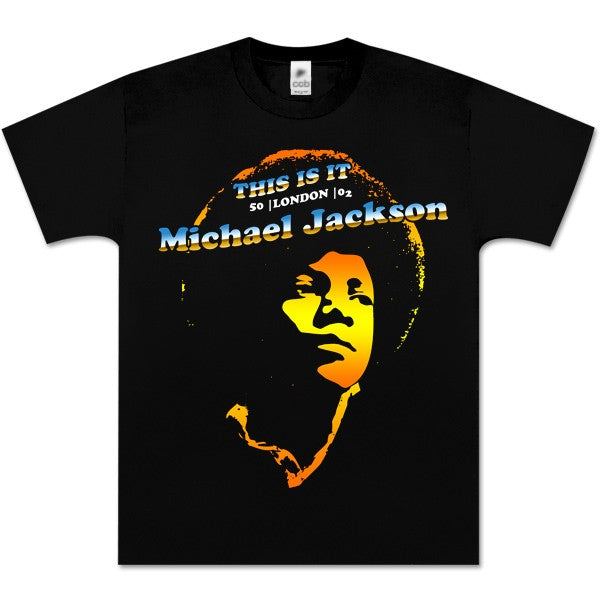 Michael Jackson "This Is It BEN Foil" Officially Licensed Adult Unisex T-Shirt
