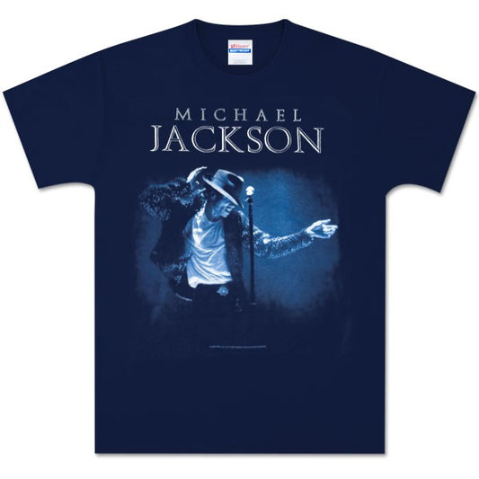 Michael Jackson "This Is It Navy" Officially Licensed Adult Unisex T-Shirt