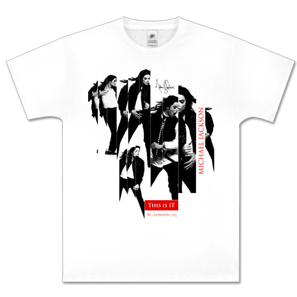 Michael Jackson "Dance Moves" Officially Licensed Adult Unisex T-Shirt