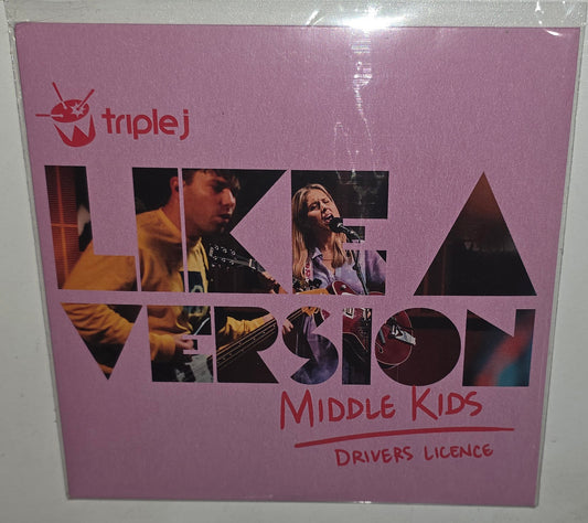 Middle Kids – Drivers Licence (triple j Like A Version) (2022 RSD) (Limited Edition 7" Vinyl Single)