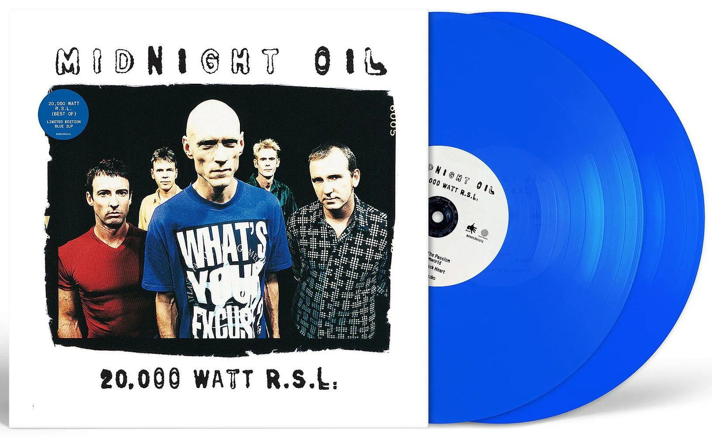 Midnight Oil – 20,000 Watt R.S.L. (2024 Reissue) (Limited Edition Blue Colour Vinyl LP)