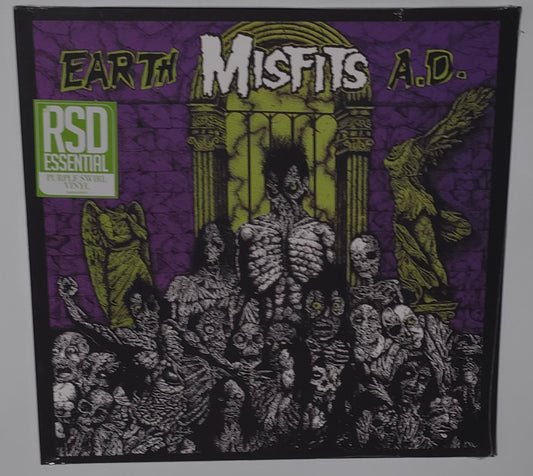 Misfits – Earth A.D. / Wolfs Blood (2024 Reissue) (Limited Edition Purple Swirl Colour Vinyl LP)