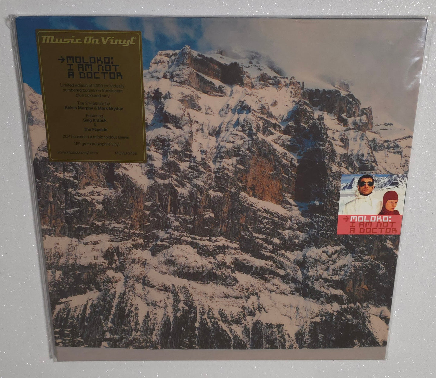 Moloko – I Am Not A Doctor (2023 Reissue) (Limited Edition Translucent Blue Colour Vinyl LP)